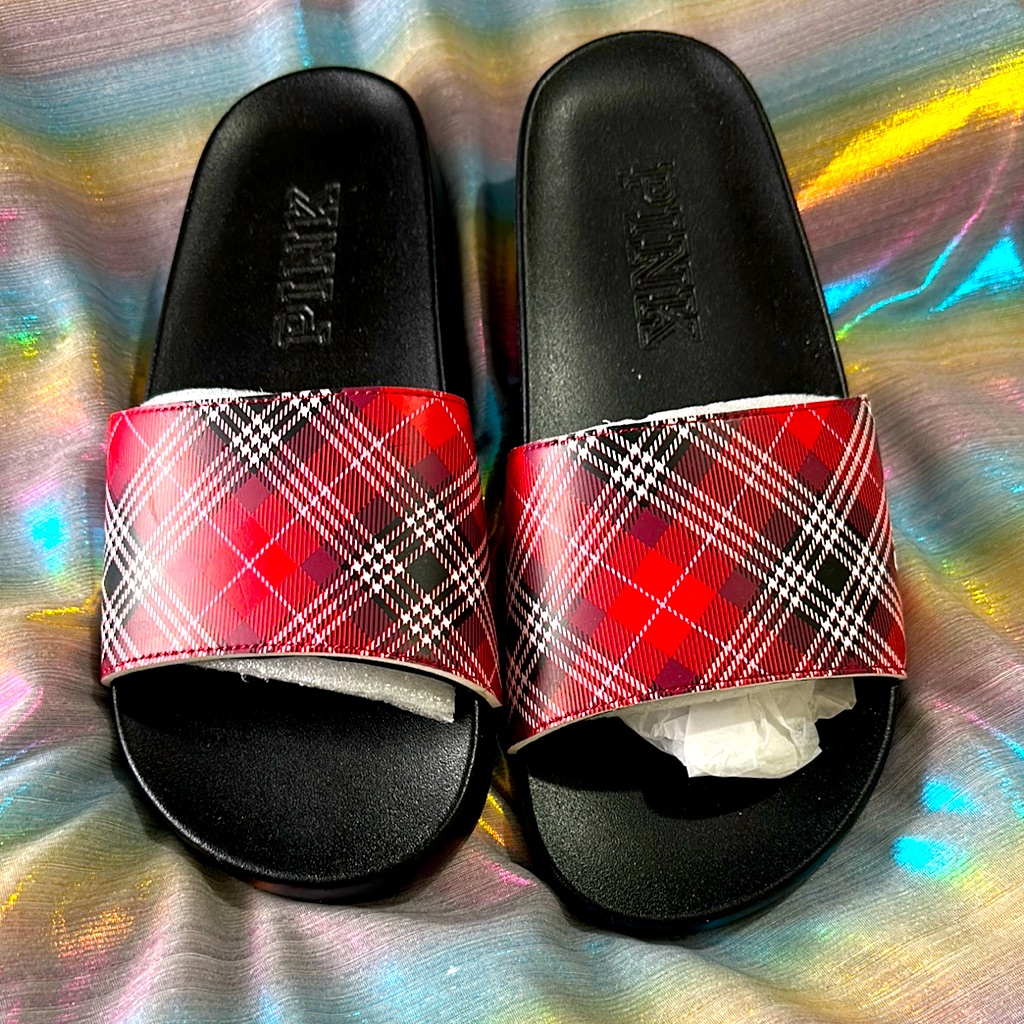 Victorias Secret Pink Brand Slides